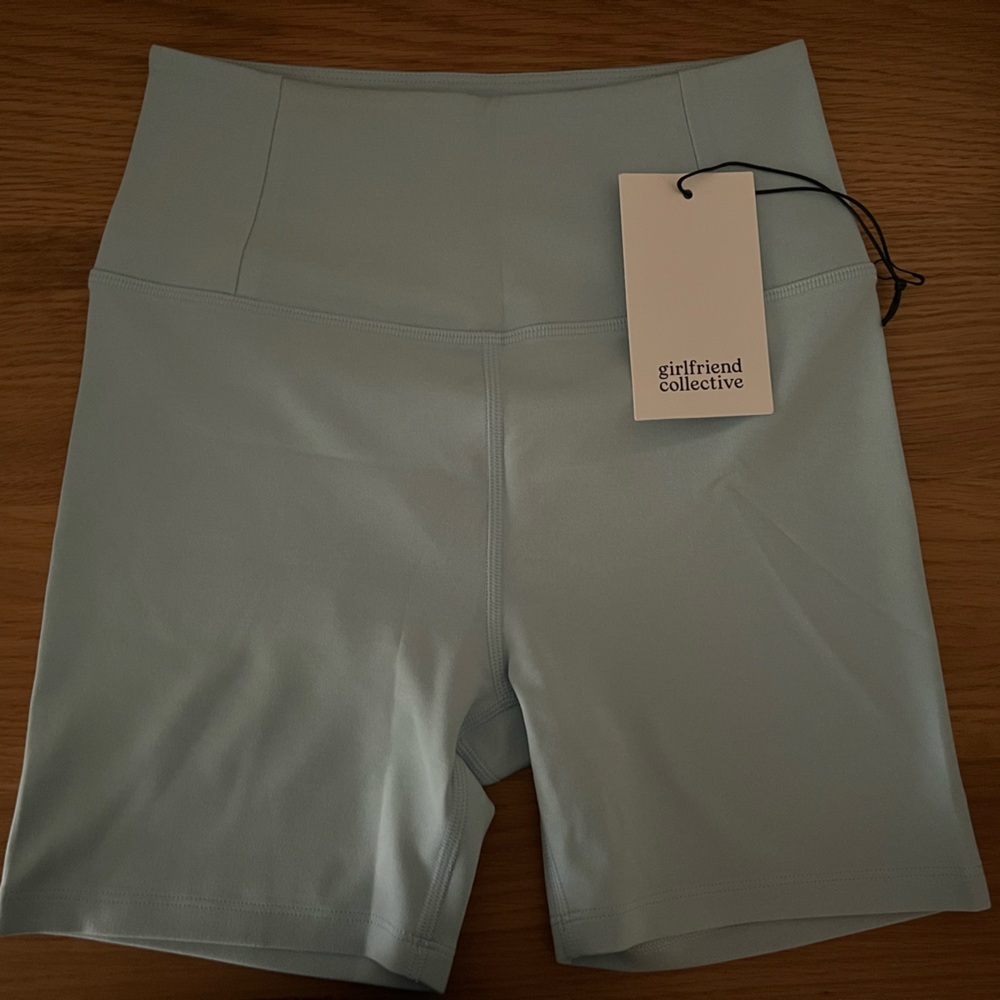 Girlfriend Collective LE Shorts in Sky
